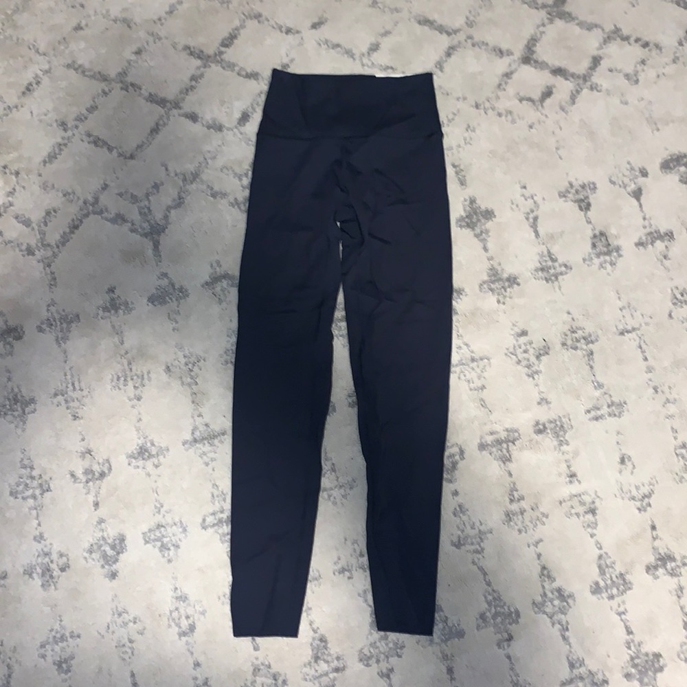 Aerie offline leggings in navy blue